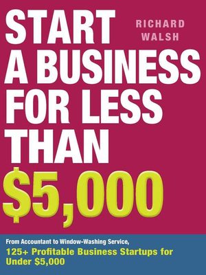 cover image of Start a Business for Less Than $5,000